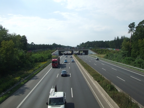 Grünbrücke über A 3